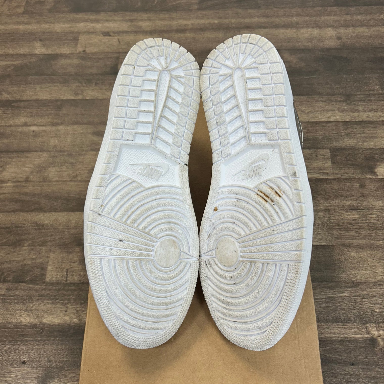 Pinnacle Metallic Silver Chrome Jordan 1 Low OG (USED, No Box)