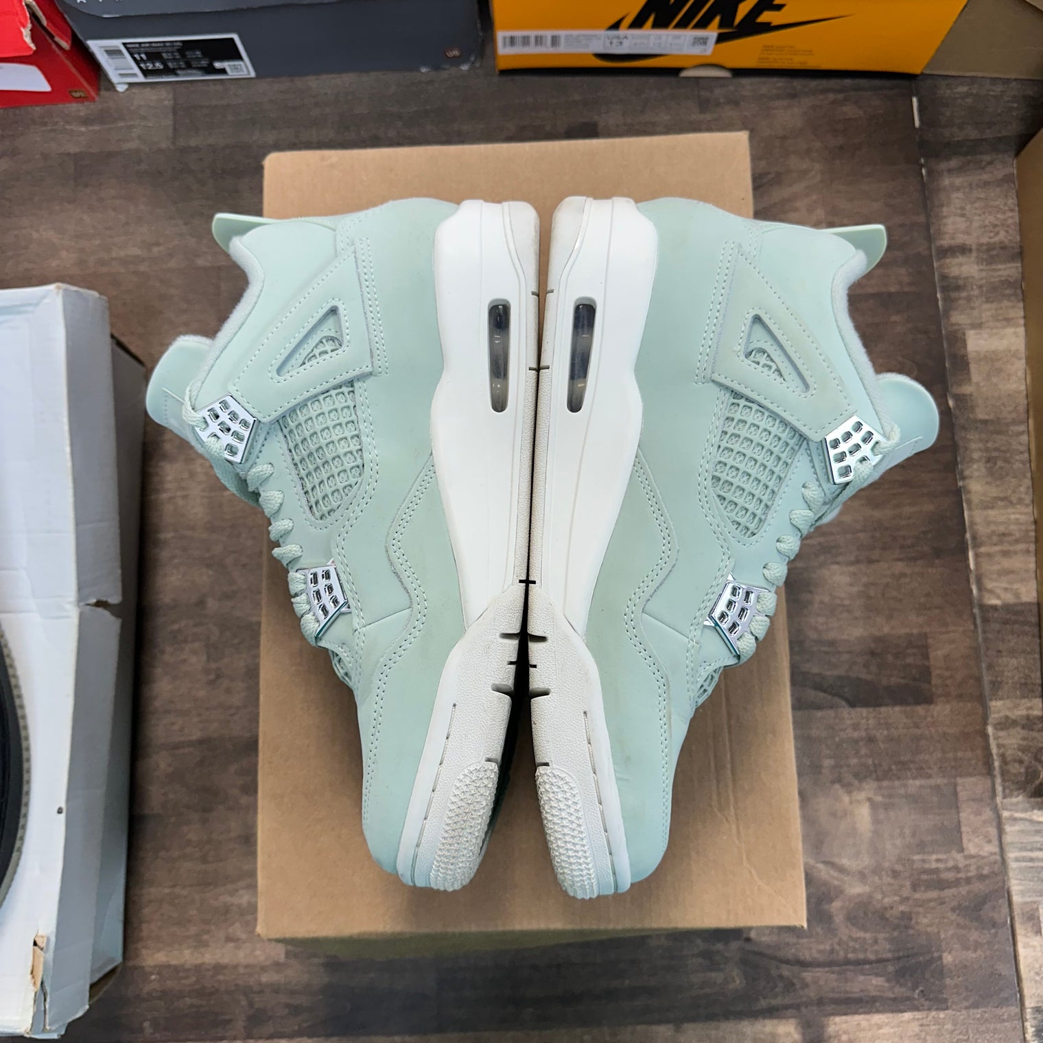 Seafoam Sail Jordan 4 Retro (W) (USED, No Box)