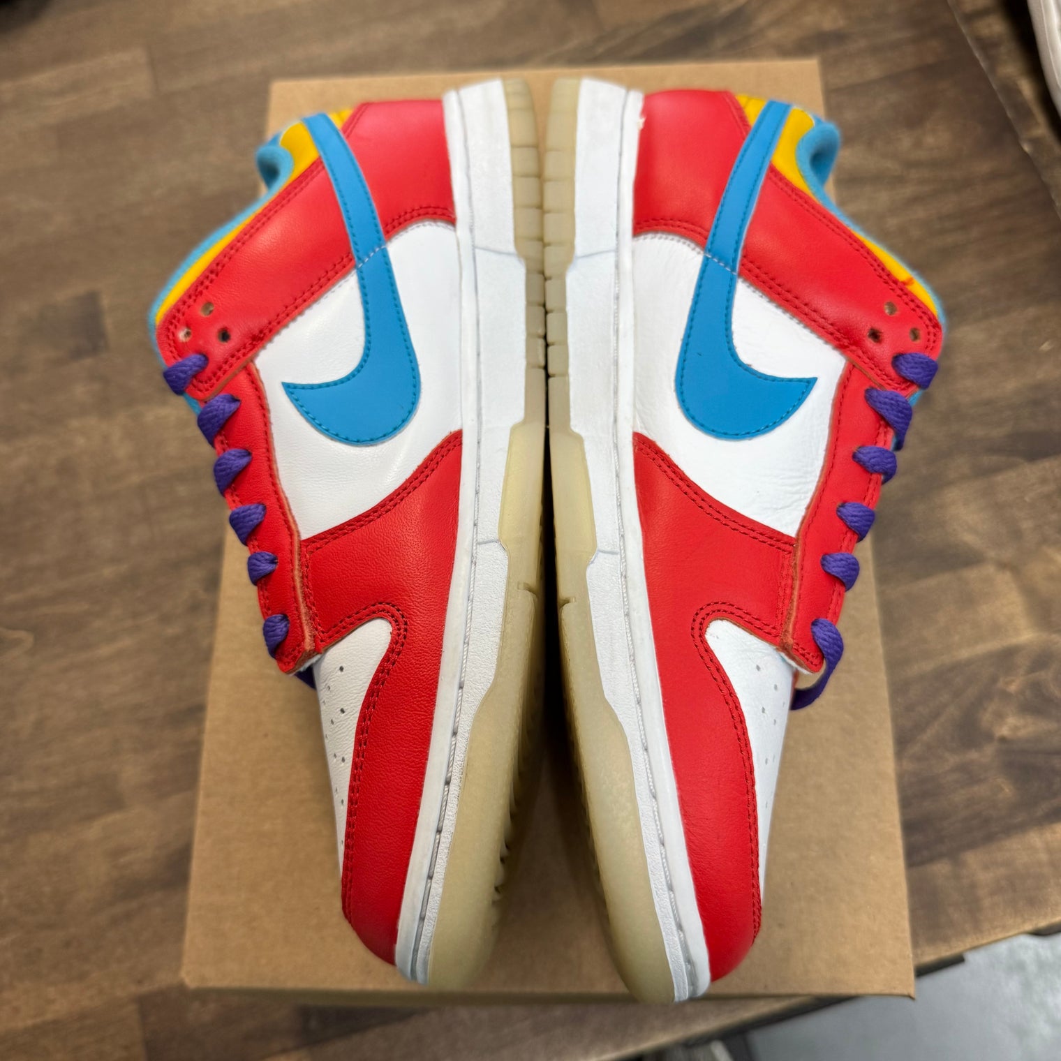 Fruity Pebbles Nike Dunk Low (USED, No Box)