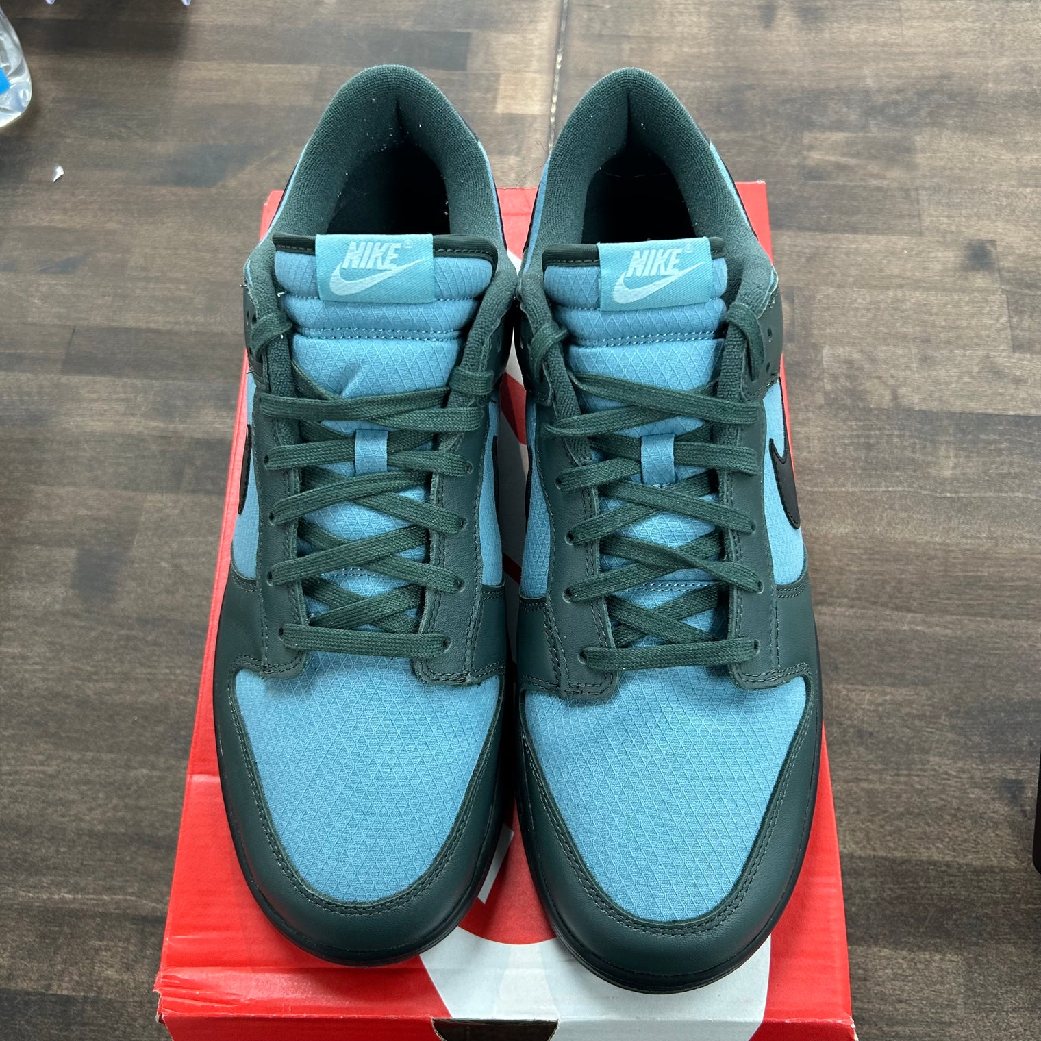 Vintage Green Denim Turquoise Dunk Low Retro SE (USED)