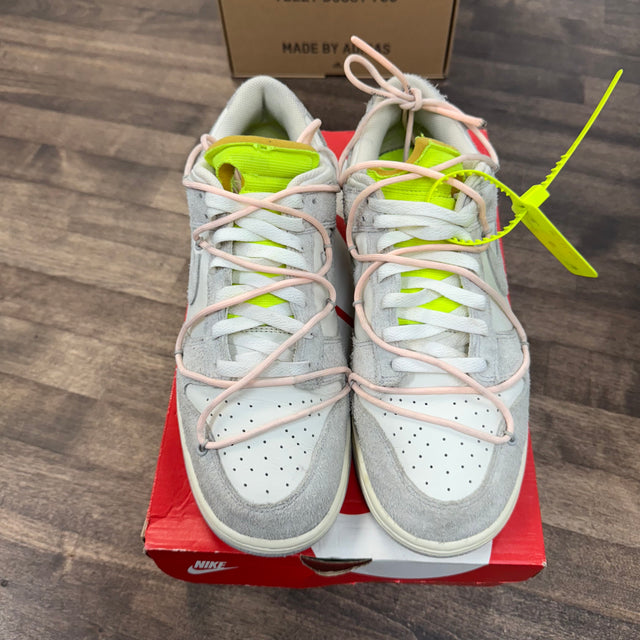 Lot 12 of 50 Off-White Dunk Low (USED, Replacement Box)