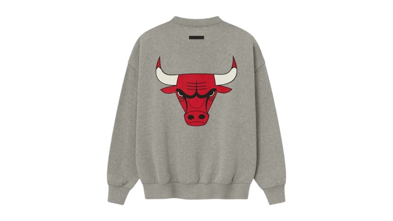 Fear of God Essentials Bulls Sport Crewneck Concrete Heather