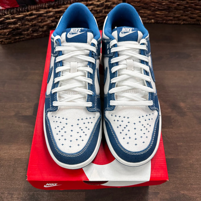 Industrial Blue Sashiko Dunk Low (USED)