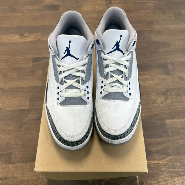 Midnight Navy Jordan 3 (USED, No box)