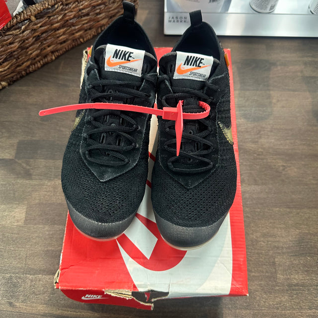 Off White Vapor Max Black (USED, No Box)