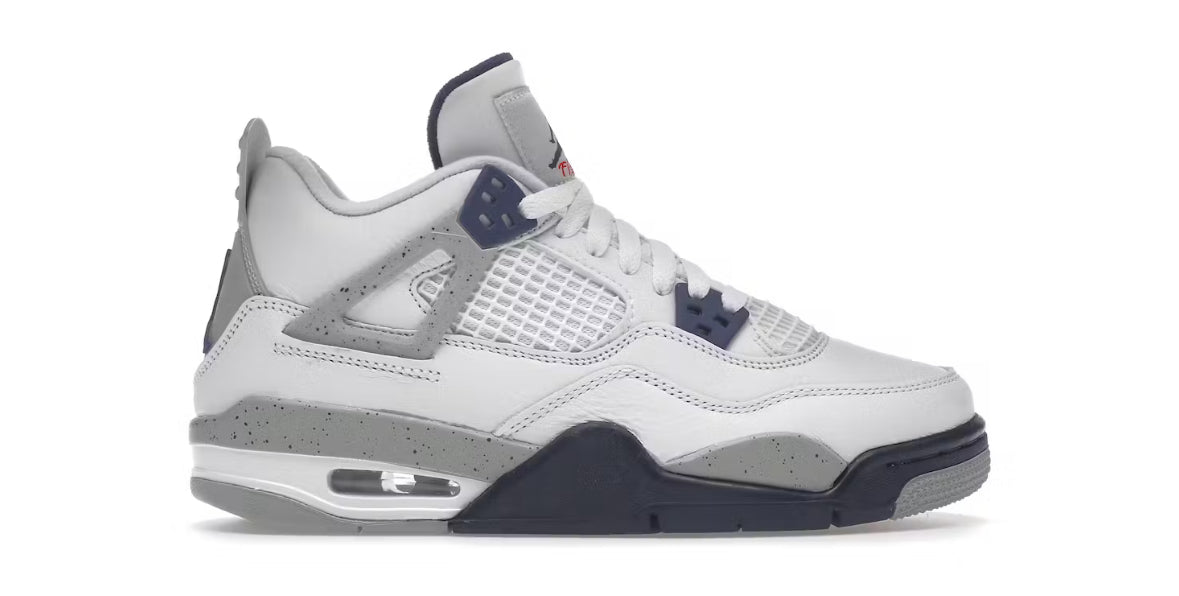 (GS) Jordan 4 Midnight Navy (Yellowing)