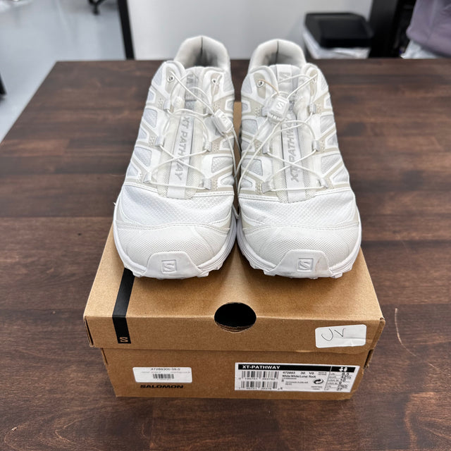 White Lunar Rock Salomon XT-Pathway (USED)