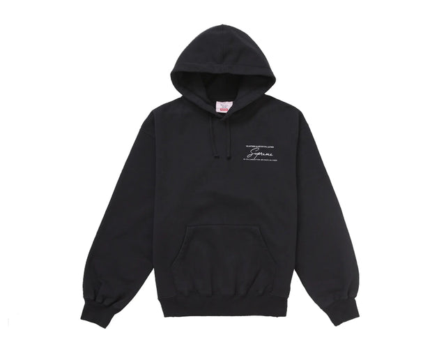 Martine Rose Supreme Hoodie Black (FW24)