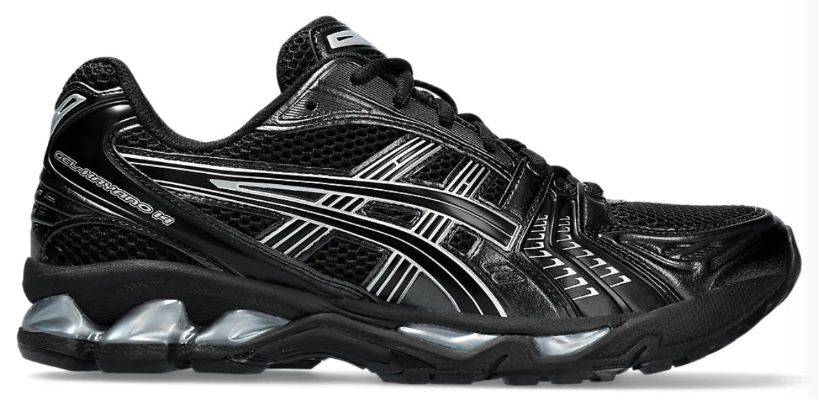 ASICS Gel Kayano 14 Black Pure Silver