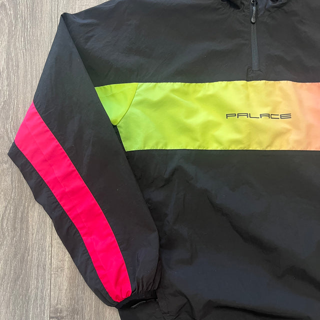 Palace Half Zip Windbreaker Black (USED)