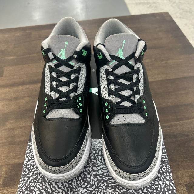 Green Glow Jordan 3 (USED)