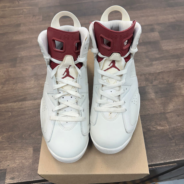 Maroon Jordan 6 (USED, No box)