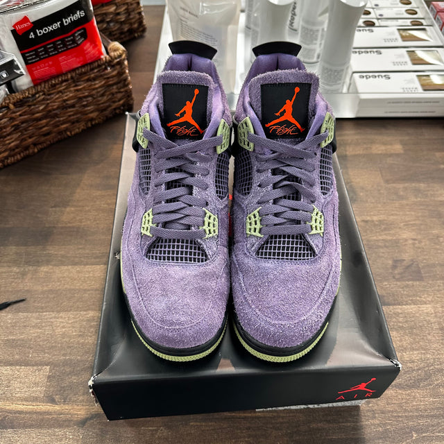 (W) Canyon Purple Jordan 4 (USED)