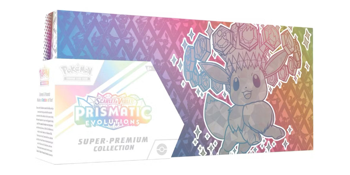 Pokemon Scarlet & Violet Prismatic Evolutions Super Premium Collection