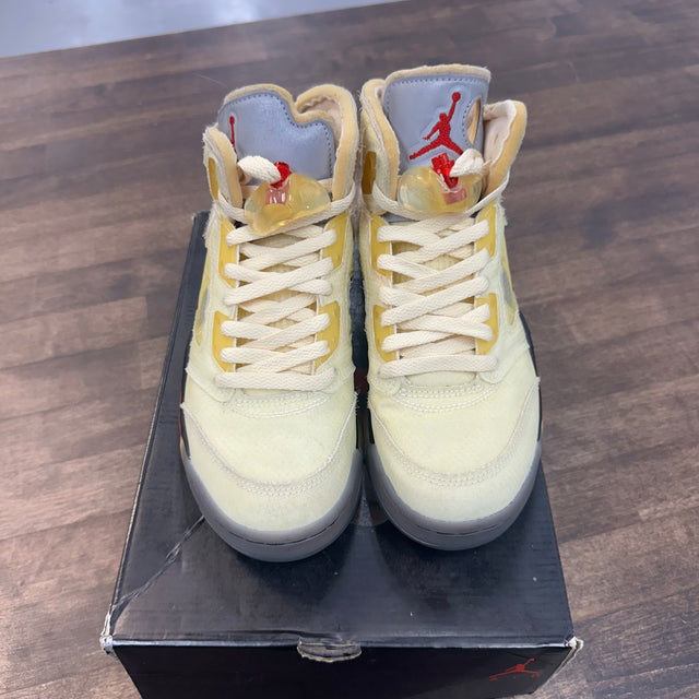 Off-White Jordan 5 Sail (USED)