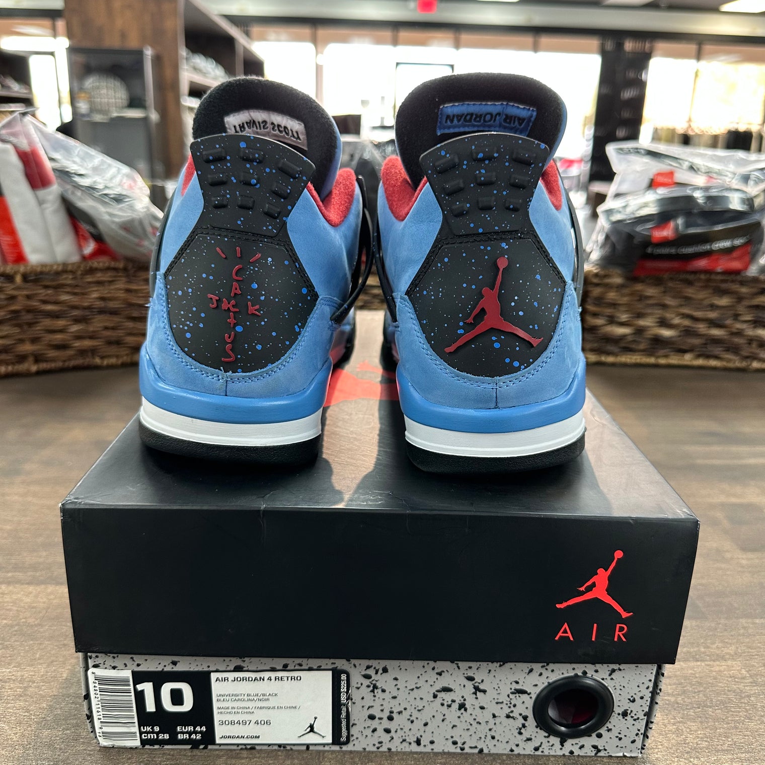 Jordan 4 Retro Travis Scott Cactus Jack (USED)