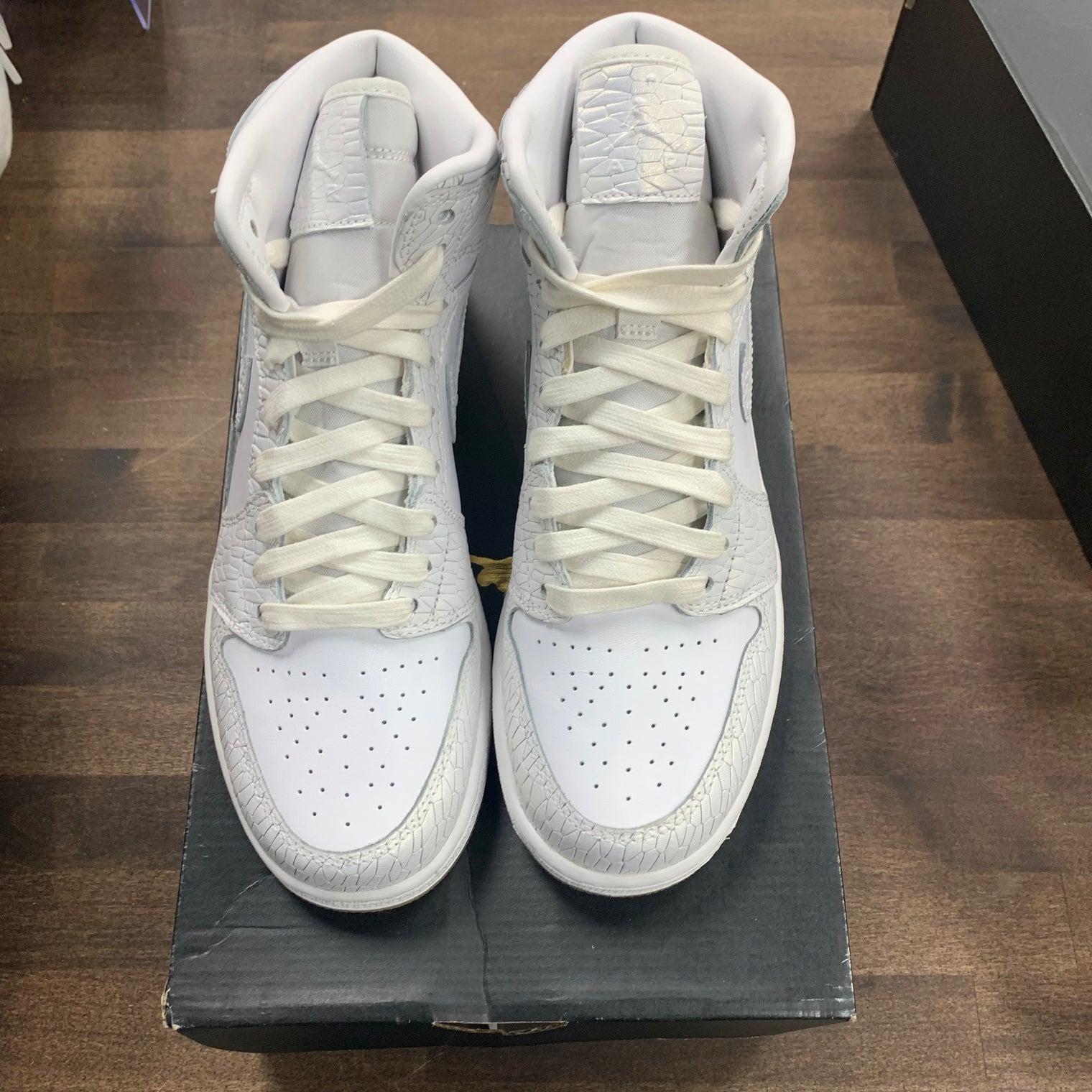 (GS) Heiress Pure Platinum Jordan 1 High (2016)