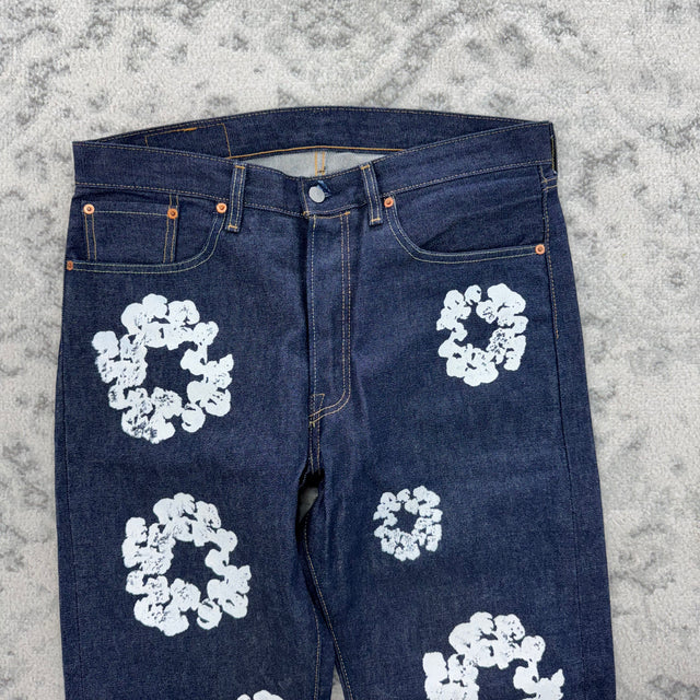 Denim Tear Indigo Denim Levis Pants (USED)