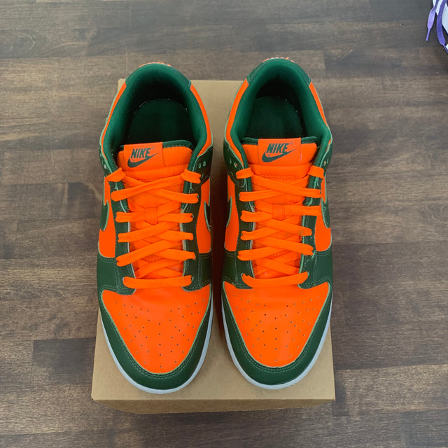 Nike Dunk Low Miami Hurricanes (USED NO BOX)