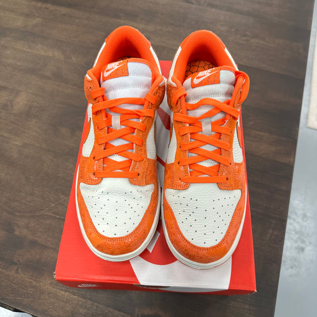 Cracked Orange Dunk Low (W) (USED)
