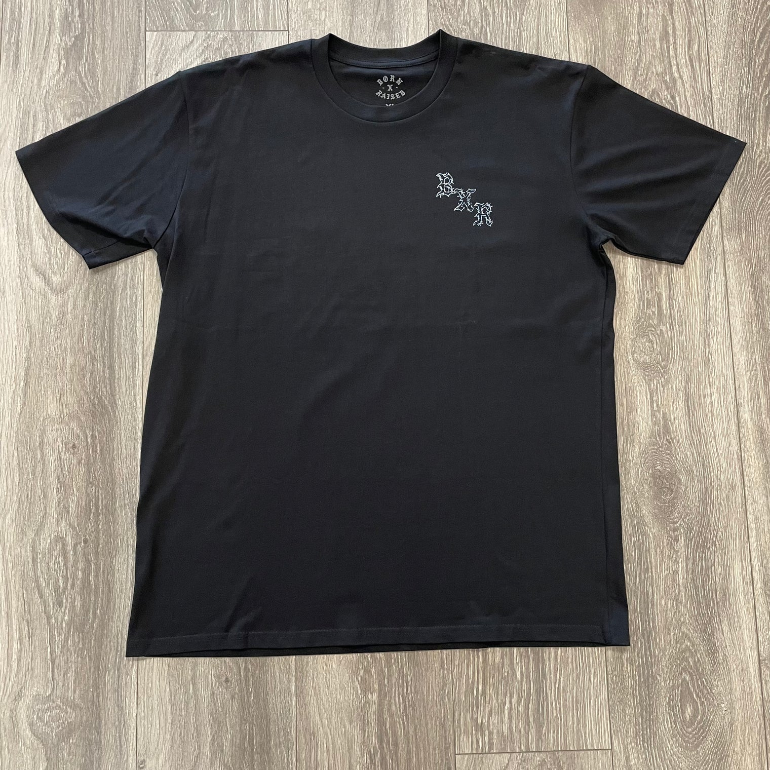 Born X Raised Barbed Wire Rocker Tee