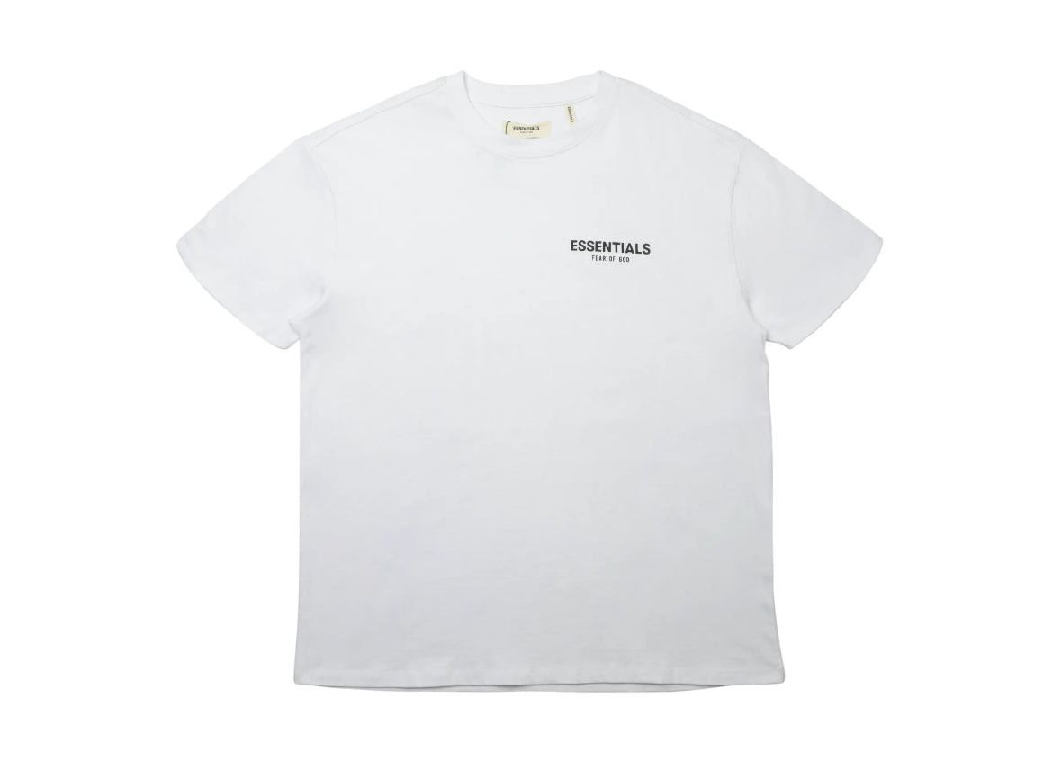 Fear of God Essentials Boxy Photo Tee White
