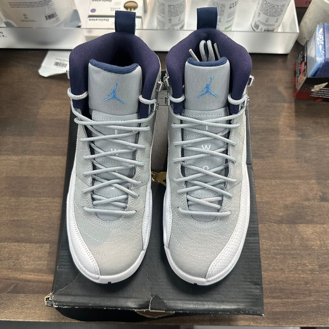 (GS) Grey University Blue Jordan 12 (USED)