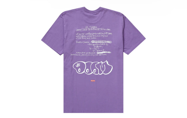 Supreme MF Doom Tee Dusty Purple