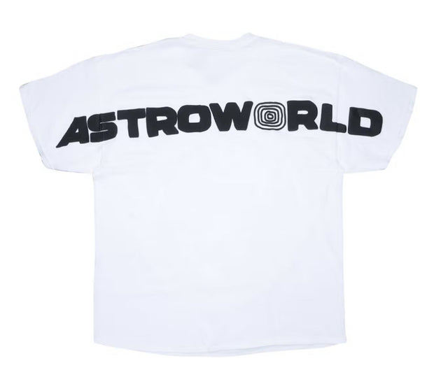 Astroworld Travis Scott Around The World Tee White