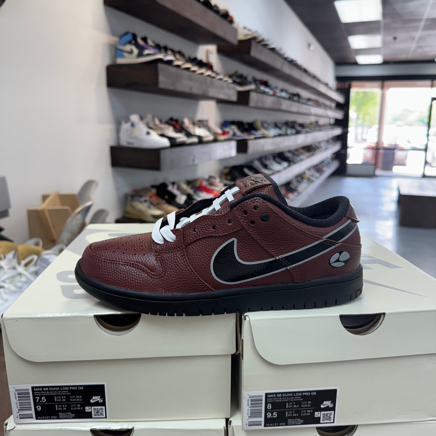 Limosine Skateboards SB Dunk Low Football