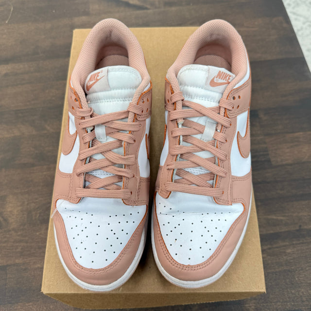 (W) Rose Whisper Nike Dunk Low (USED, No Box)