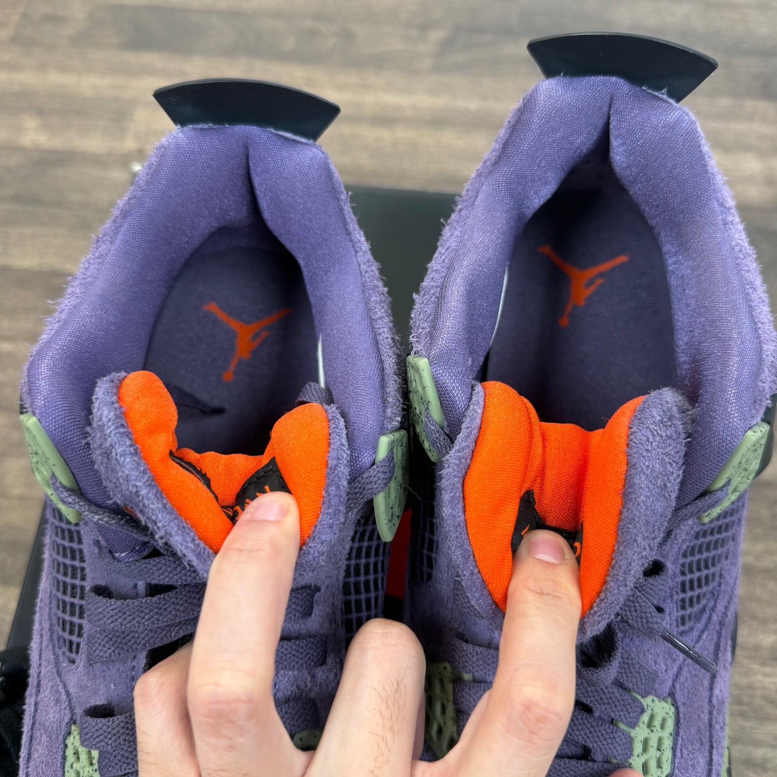 Canyon Purple Jordan 4 (W) (USED)