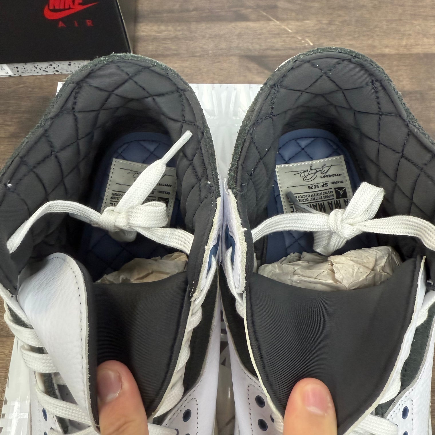 (W) Diffused Blue A Ma Maniere Jordan 3 (USED)