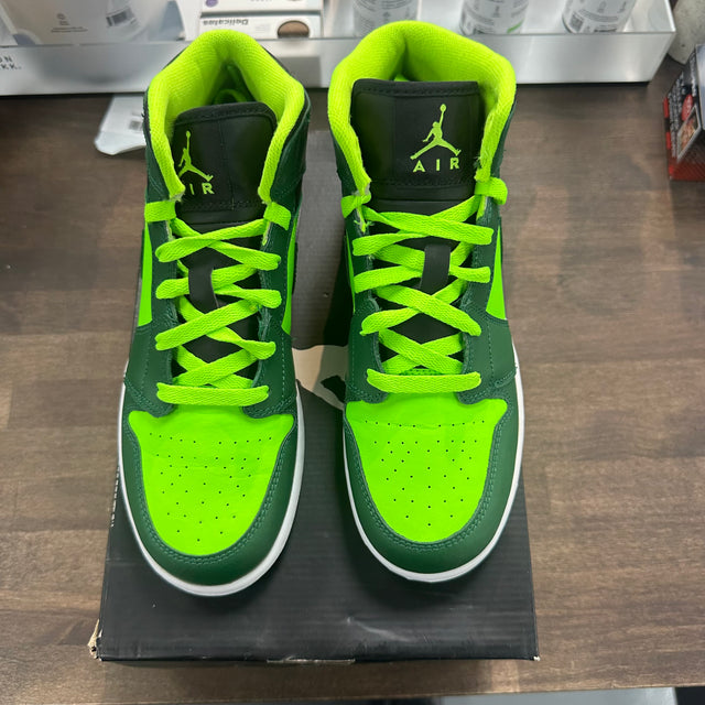 (GS) Gorge Green Jordan 1 Mid (USED)