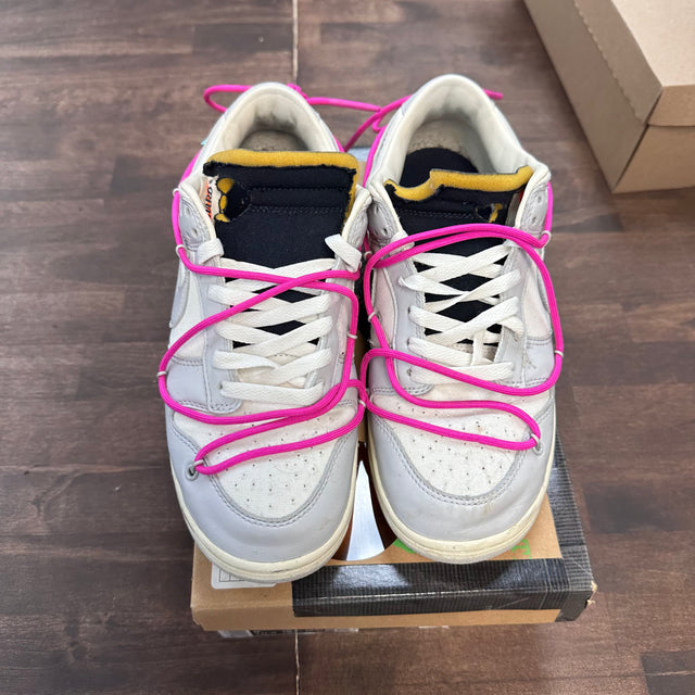 Lot 30 of 50 Off-White Dunk Low (USED)