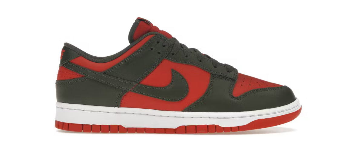 Mystic Red Cargo Khaki Nike Dunk Low