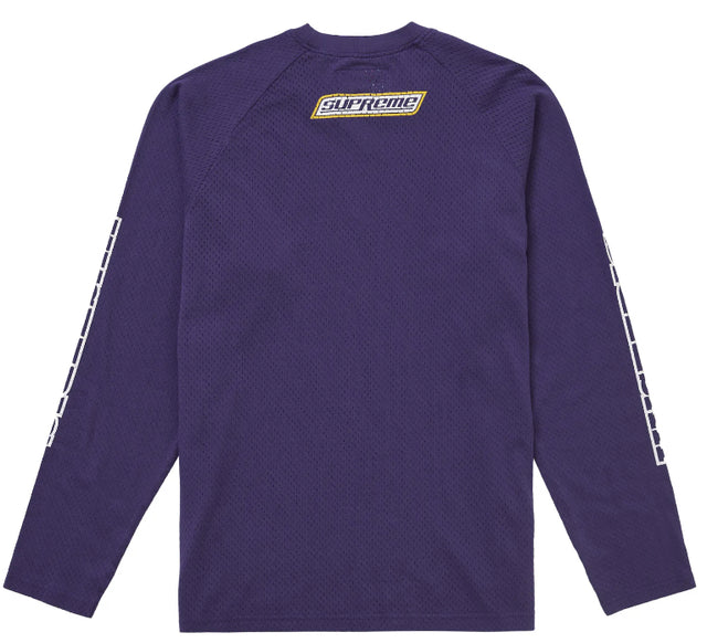 Hysteric Glamour Supreme Mesh Jersey Purple