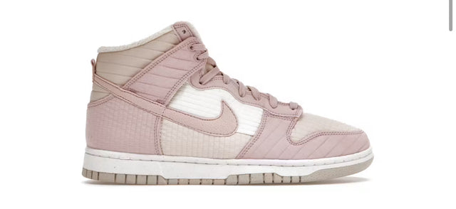 (W) Pink Oxford Nike Dunk High LX Next Nature