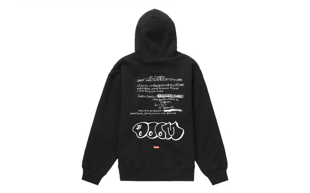 Supreme MF Doom Hoodie Black