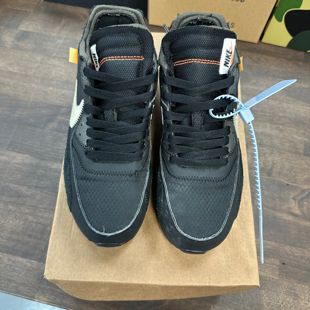 Black Off White Air Max 90 (USED, No Box)