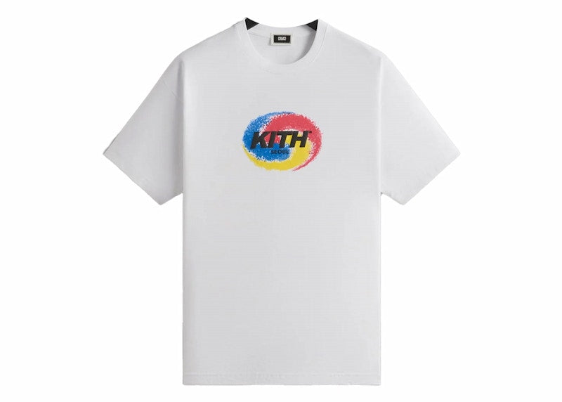 Kith Seoul Spiral Vintage Tee White