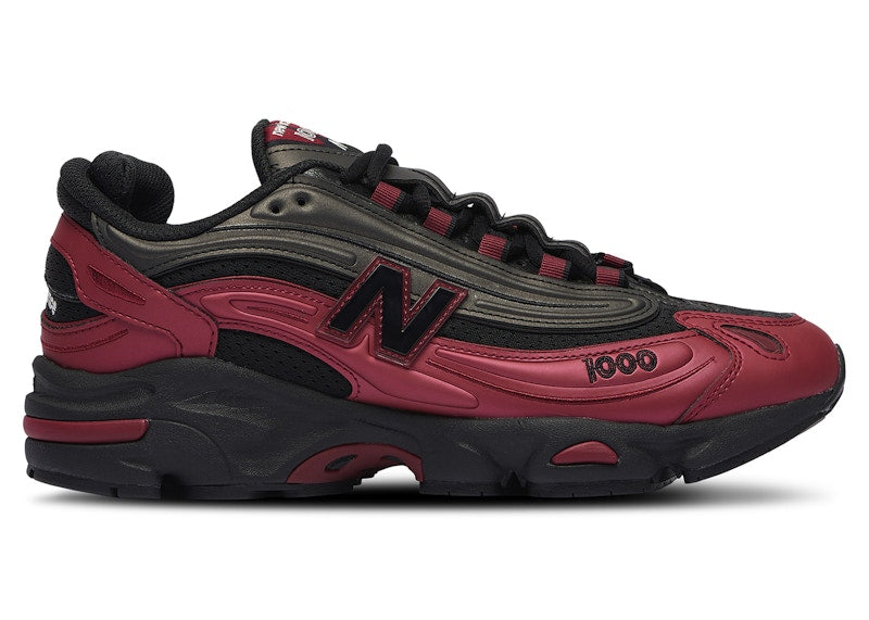New Balance 1000 Black Burgundy