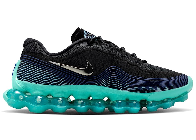 Nike Air Liquid Max Black Radiant Blue Aurora Green