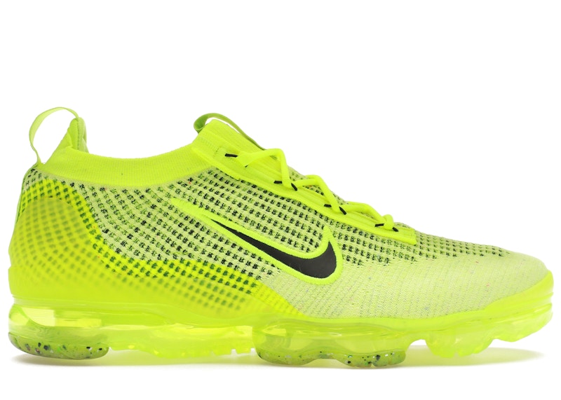 Nike Air VaporMax 2021 Flyknit Volt Black