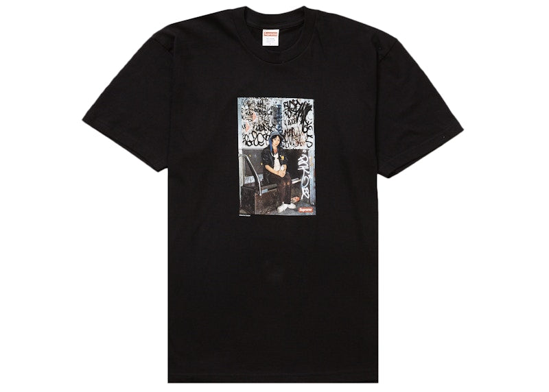Supreme Lady Pink Tee Black