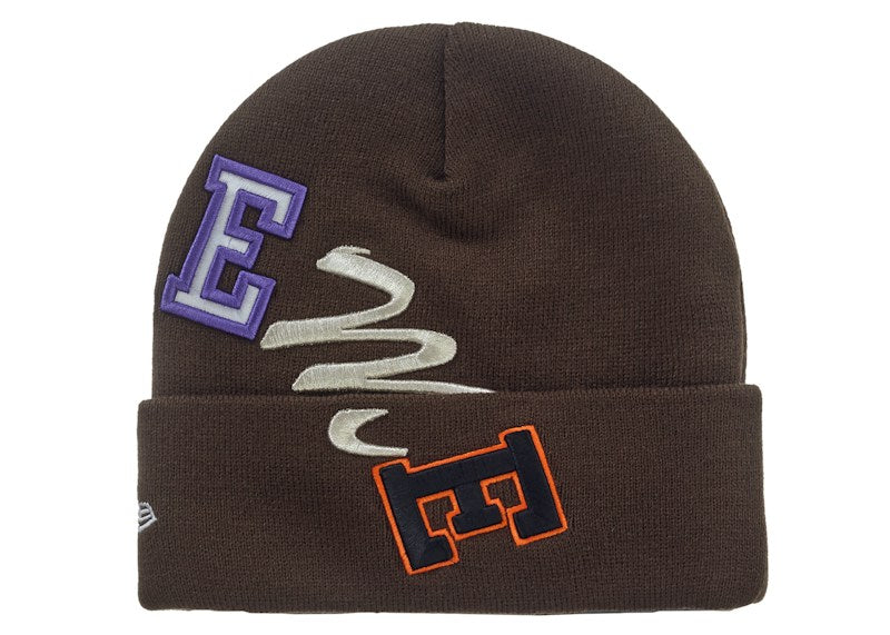 Supreme New Era Arc Beanie Brown - Stockx_View_02