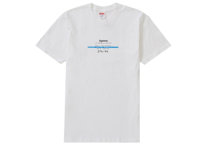 Supreme Standard Tee White