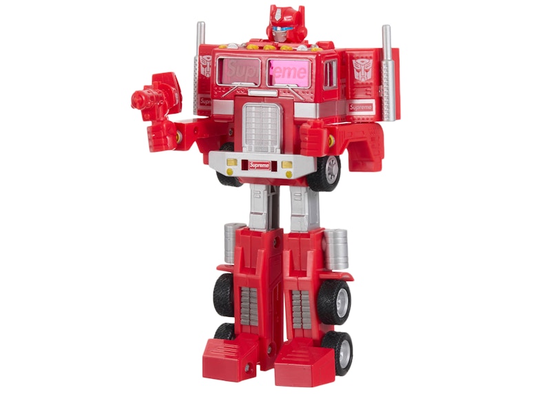 Supreme Transformers G1 Optimus Prime Figure Red