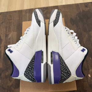Jordan 3 Retro Dark Iris Size 11 (Pre-Owned) - Image 5