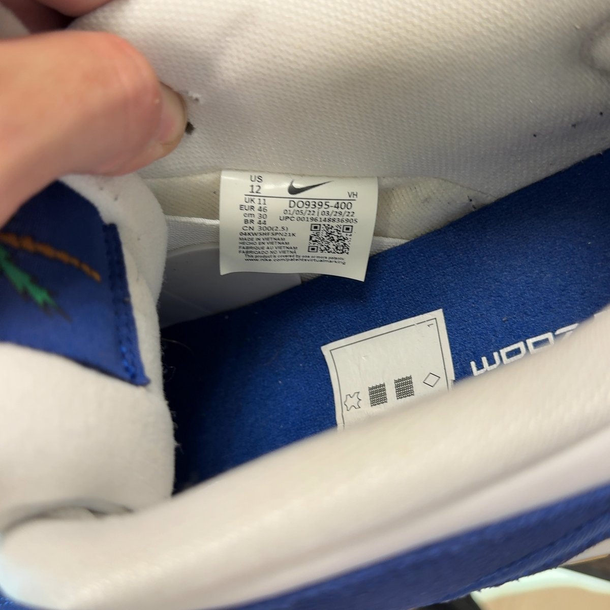 Nike SB Dunk Low Los Angeles Dodgers Size 12 (Pre-Owned) - aux